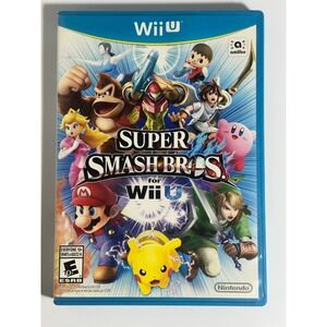 Super Smash Bros. for Nintendo Wii U‎ 2014 Complete in Box CIB